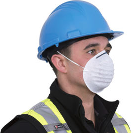 China Industrial Protective Disposable Face Mask Staple / Welded Strap With Elastic Earloop supplier